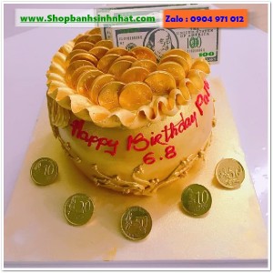 Bánh Sinh Nhật Hũ Vàng - VA134